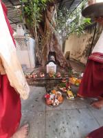 Abhisheka at Naga Katte